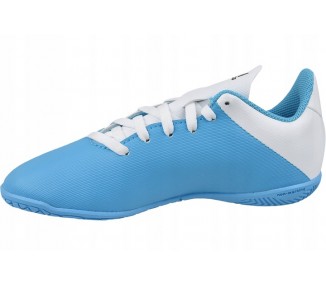 Buty piłkarskie halówki adidas X 19.4 IN F35352 niebieskie | Butys.pl