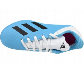 Buty piłkarskie halówki adidas X 19.4 IN F35352 niebieskie | Butys.pl