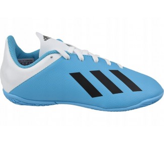 Buty piłkarskie halówki adidas X 19.4 IN F35352 niebieskie | Butys.pl