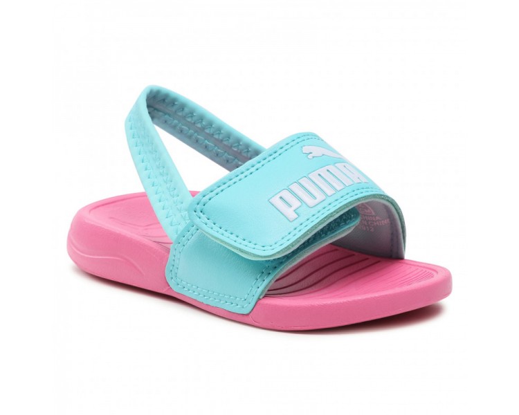 Sandały dziecięce Puma Popcat 373862-08 piankowe na rzep | Butys.pl