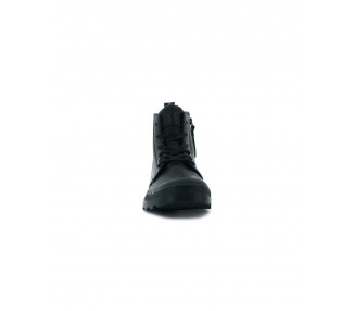 Buty skórzane Palladium Pampa Hi Zip Lth Ess 76888-008 czarne | Butys.pl