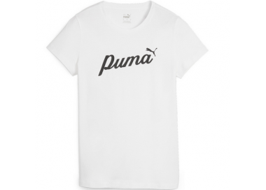Koszulka damska Puma Power Graphic Tee 679315-02 biała | Butys.pl