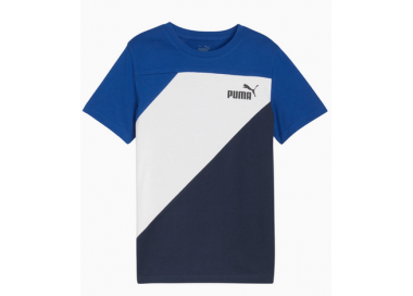 Koszulka dziecięca Puma Power Graphic Tee 679248-14 granatowa | Butys.pl