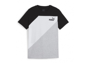Koszulka dziecięca Puma Power Graphic Tee 679248-01 czarna | Butys.pl