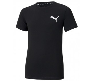 Koszulka dziecięca Puma Active Big Logo 586980-01 czarna | Butys.pl
