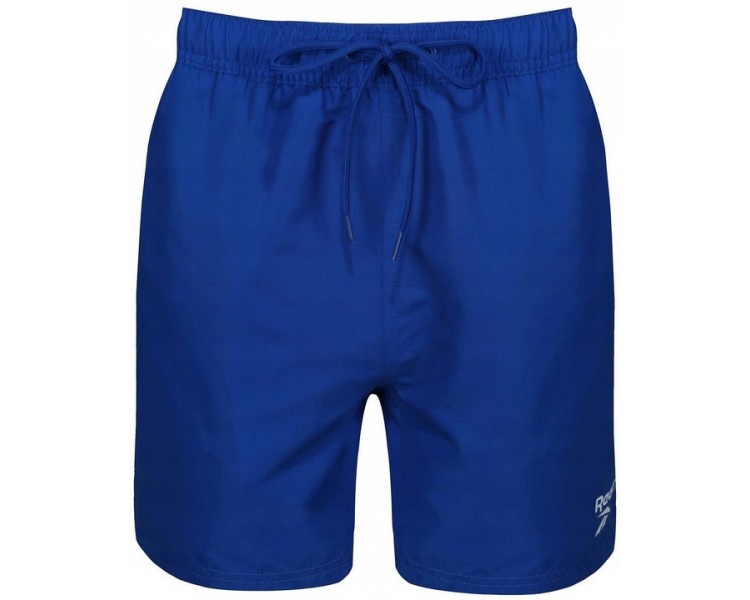 Spodenki sportowe męskie Reebok 80267-Blue Niebieskie | Butys.pl