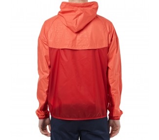 Kurtka wiatrówka męska Nike pomarańczowa z kapturem 612873-696 | Butys.pl