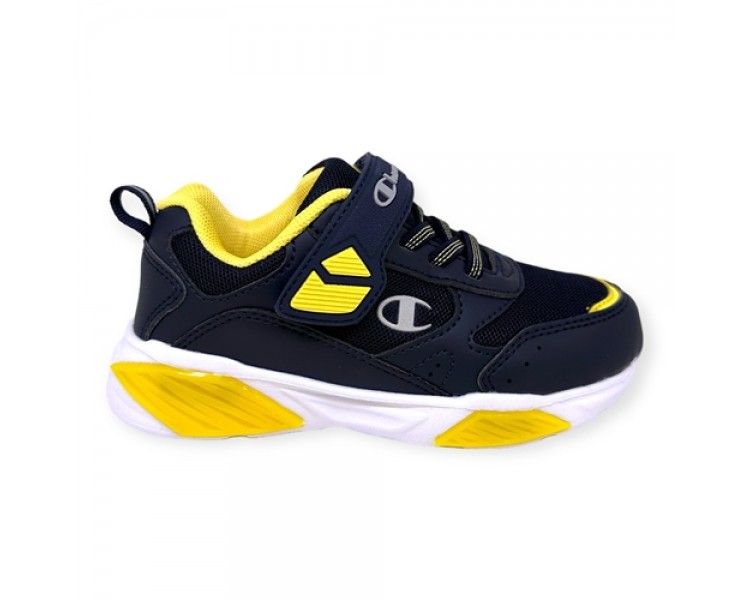 Sneakersy dziecięce Champion Wave białe na rzep S32778-WW007 | Butys.pl