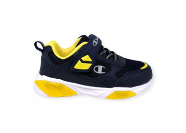 Sneakersy dziecięce Champion Wave białe na rzep S32778-WW007 | Butys.pl