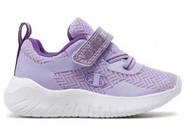 Sneakersy dziecięce Champion Softy różowe na rzep S32531-VS023 | Butys.pl