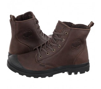 Buty trapery męskie Palladium Pampa skórzane z zamkiem 76888-248 | Butys.pl