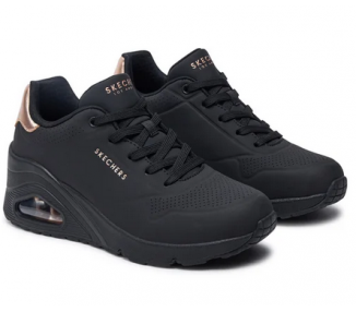Buty damskie Skechers UNO Wedge 177520-BBK
