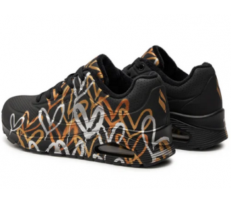 Buty damskie Skechers UNO 155523-BKGD