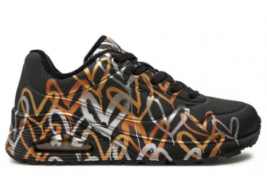Buty damskie Skechers UNO 155523-BKGD