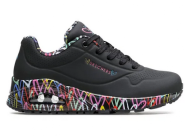 Buty damskie Skechers  Uno 155506-BBK
