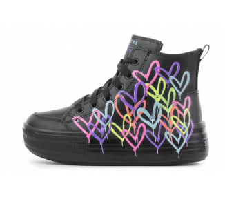 Buty młodzieżowe Skechers Hyper 314075L-BKMT