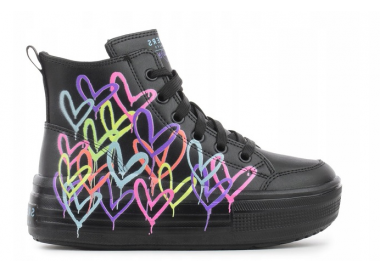 Buty młodzieżowe Skechers Hyper 314075L-BKMT