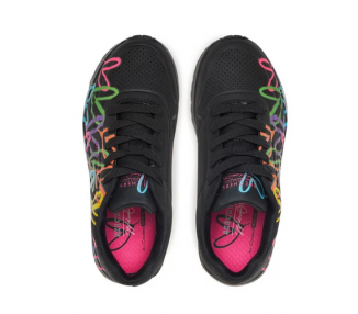 Buty dziecięce Skechers Uno Lite 314064L-BKMT