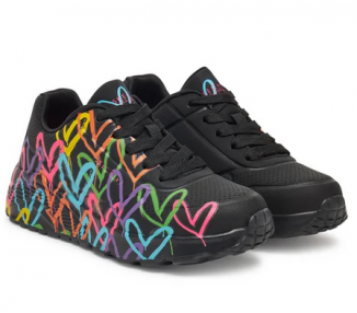 Buty dziecięce Skechers Uno Lite 314064L-BKMT