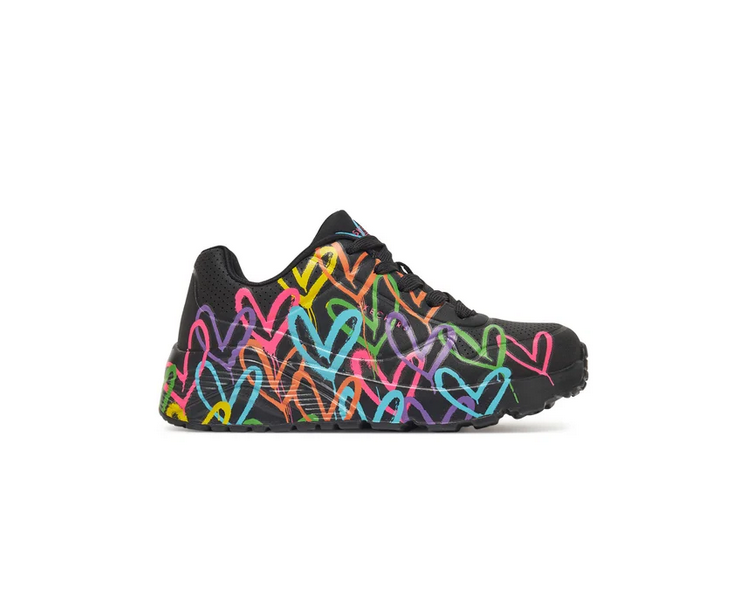 Buty dziecięce Skechers Uno Lite 314064L-BKMT