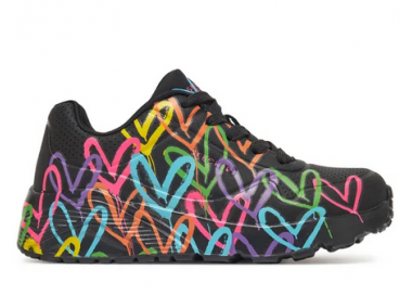 Buty dziecięce Skechers Uno Lite 314064L-BKMT