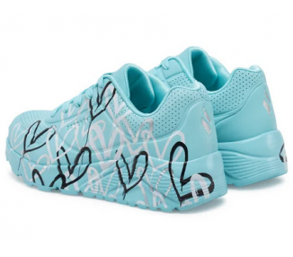 Buty dziecięce młodzieżowe Skechers UNO LITE 314067L-TQMT