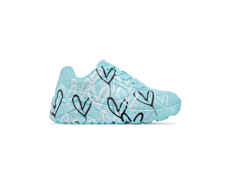 Buty dziecięce młodzieżowe Skechers UNO LITE 314067L-TQMT