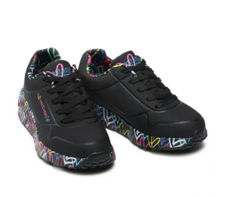 Buty dziecięce młodzieżowe Skechers UNO LITE 314976l-BKMT