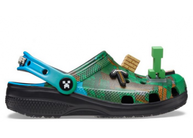 Klapki dziecięce Crocs Minecraft 210830-90H
