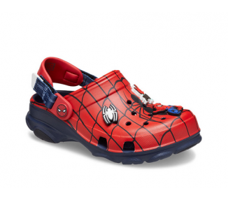 Klapki dziecięce Crocs Spider-Man 209258-410