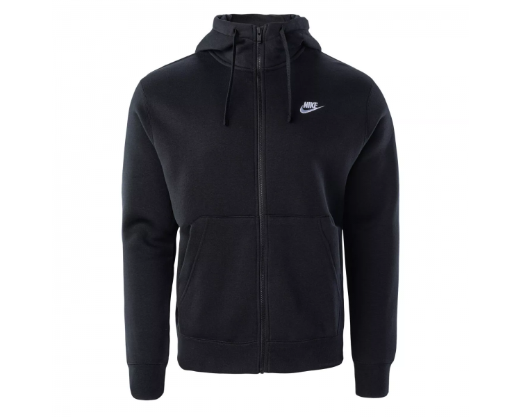 Bluza Męska Nike Club Rozpinana Z Kapturem Bawełniana BV2645-010