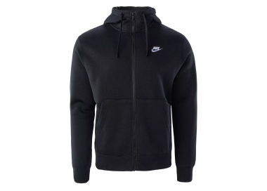 Bluza Męska Nike Club Rozpinana Z Kapturem Bawełniana BV2645-010