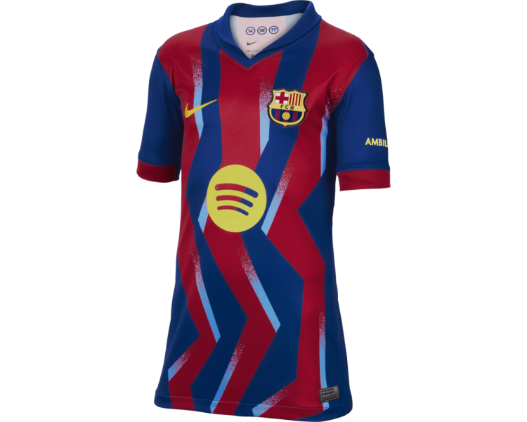 Koszulka dziecięca Nike FC Barcelona Stadium 4th 2025/26 FZ1307-432
