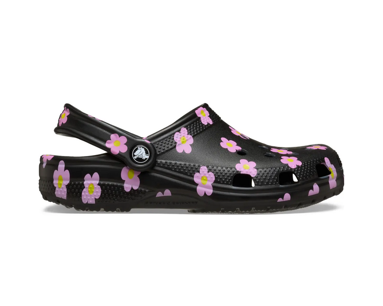 Klapki dziecięce Crocs Classic  Flower K 212670-001