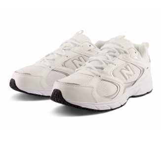 Buty unisex New Balance ML408W białe sneakersy | Butys.pl