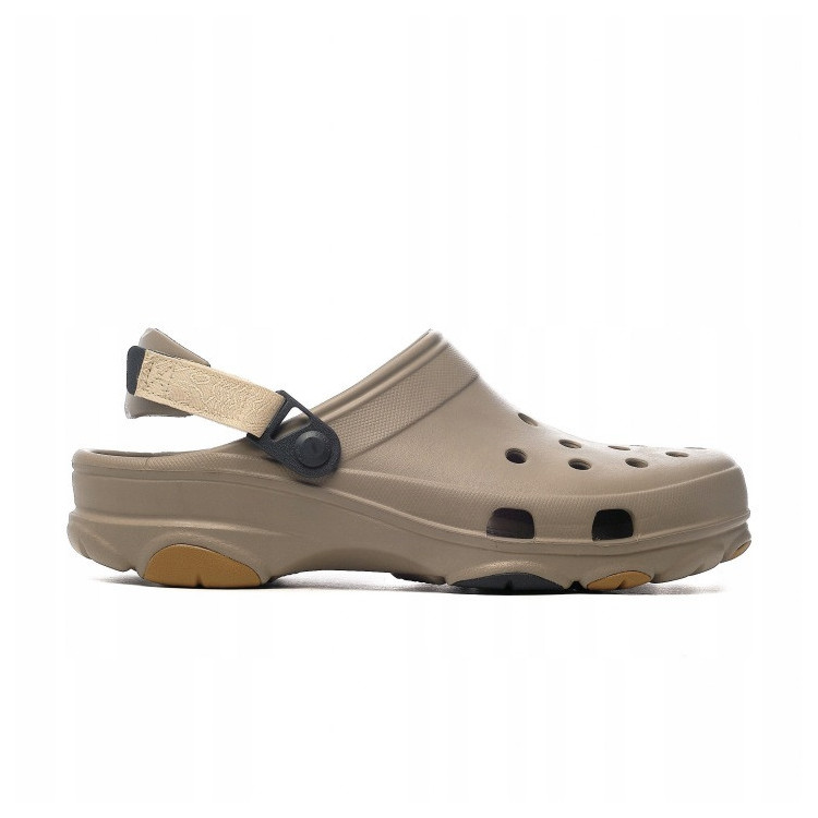 Klapki męskie Crocs Terrain brązowe 206340-2F9 | butys.pl