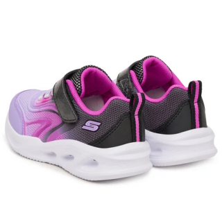 Skechers S-Lights 303713N-BKMT buty dziecięce czarne | świecące sneakersy butys.pl