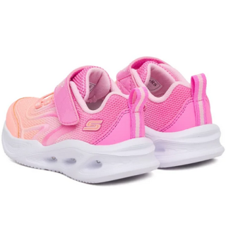 Skechers S-Lights 303713N-PKMT buty dziecięce różowe | świecące sneakersy butys.pl