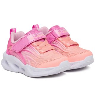 Skechers S-Lights 303713N-PKMT buty dziecięce różowe | świecące sneakersy butys.pl