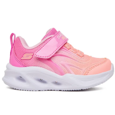 Skechers S-Lights 303713N-PKMT buty dziecięce różowe | świecące sneakersy butys.pl