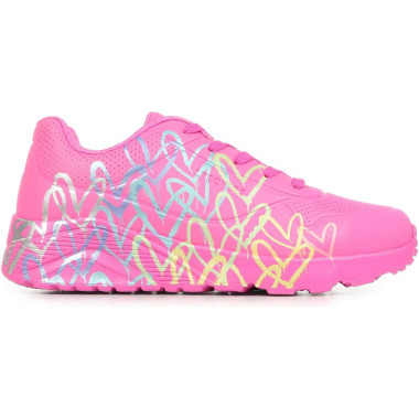 Skechers Uno Lite 314098L-HPMT buty młodzieżowe multikolor | lekkie sneakersy butys.pl