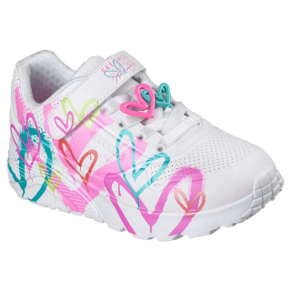 Skechers Uno Lite 314966L-WMLT buty młodzieżowe multikolor | lekkie sneakersy butys.pl