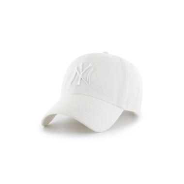 Czapka z daszkiem New York B-RGW17GWS-WHF White – klasyczna biała czapka | Butys.pl