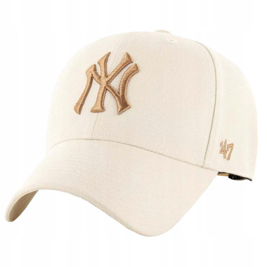 Czapka z daszkiem New York B-MVPSP17WBP-NTU Natural – styl casual | Butys.pl
