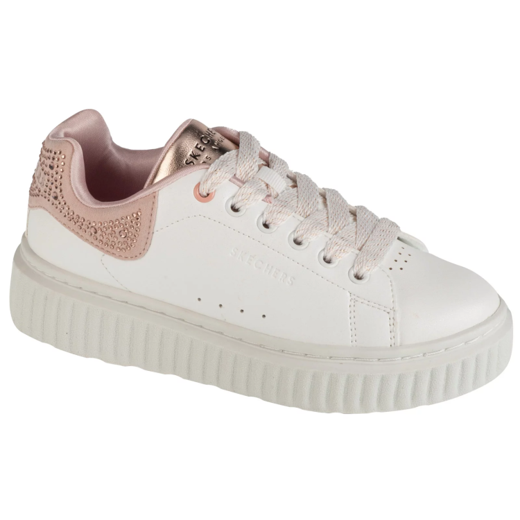 Buty dziewczęce Skechers Hi Ridge 310289L-WROS białe | Butys.pl