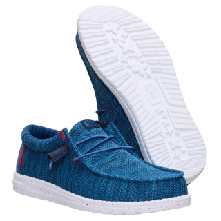 HEY DUDE Wally Stretch Sox 41898-4ZL – męskie lekkie buty slip-on | Butys.pl