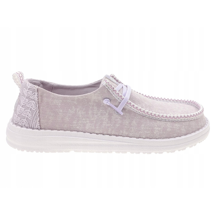 HEY DUDE WENDY 43132-530 – Lekkie Buty Damskie Surf Wash Fioletowe | Butys.pl