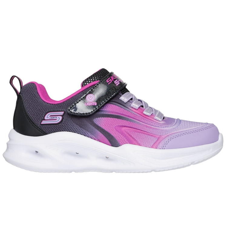 Buty dziecięce Skechers S-Lights 303713L-BKMT – świecące | Butys.pl
