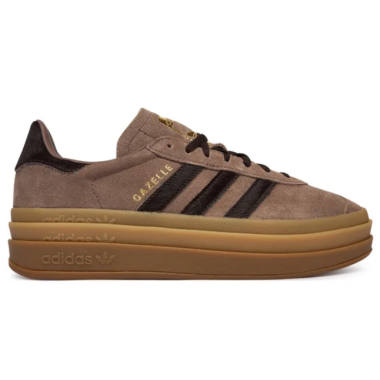 Buty damskie Adidas Gazelle Bold IH4202 Brązowe  sneakersy na platformie | Butys.pl