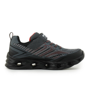 Buty Skechers Vortex Junior 400605L-BKCC świecące na rzep | Butys.pl